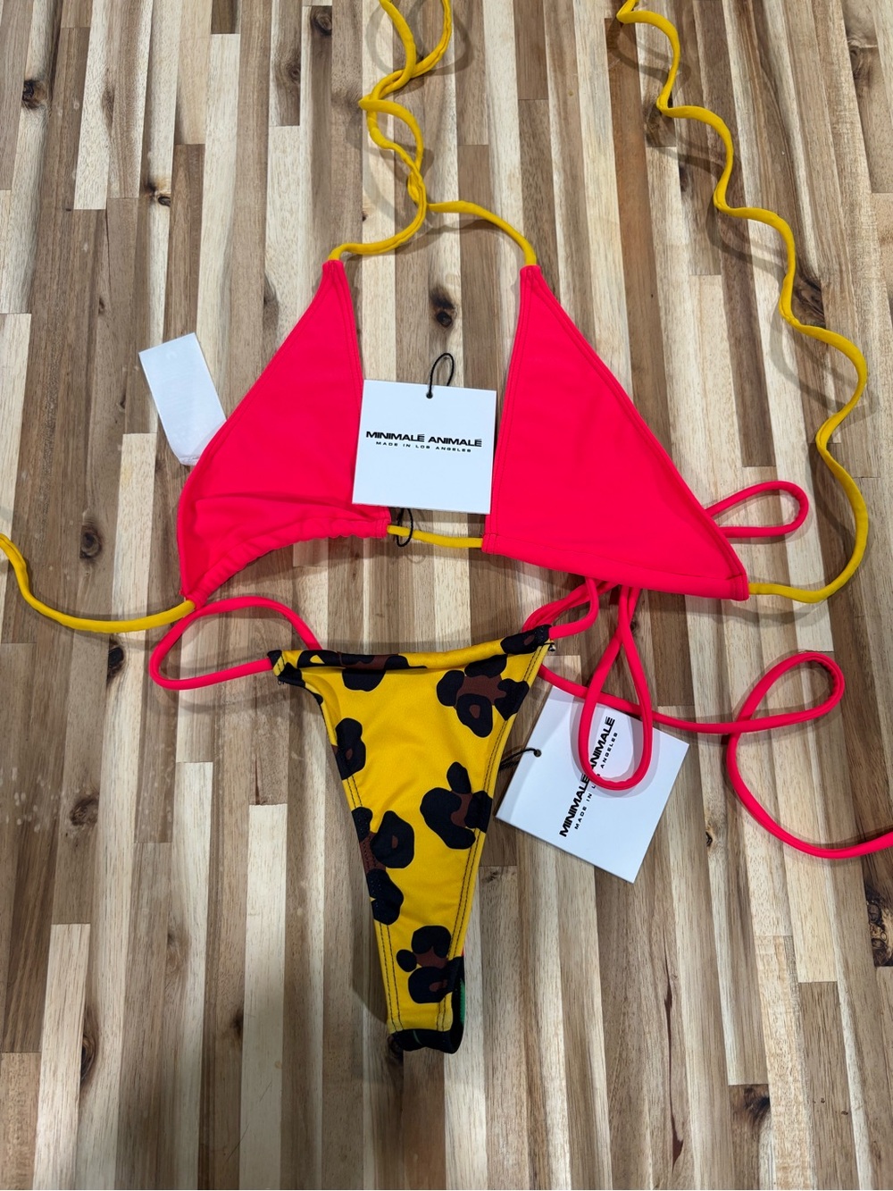 NWT Minimale Animale Tropical Equinox Bikini XS/Small